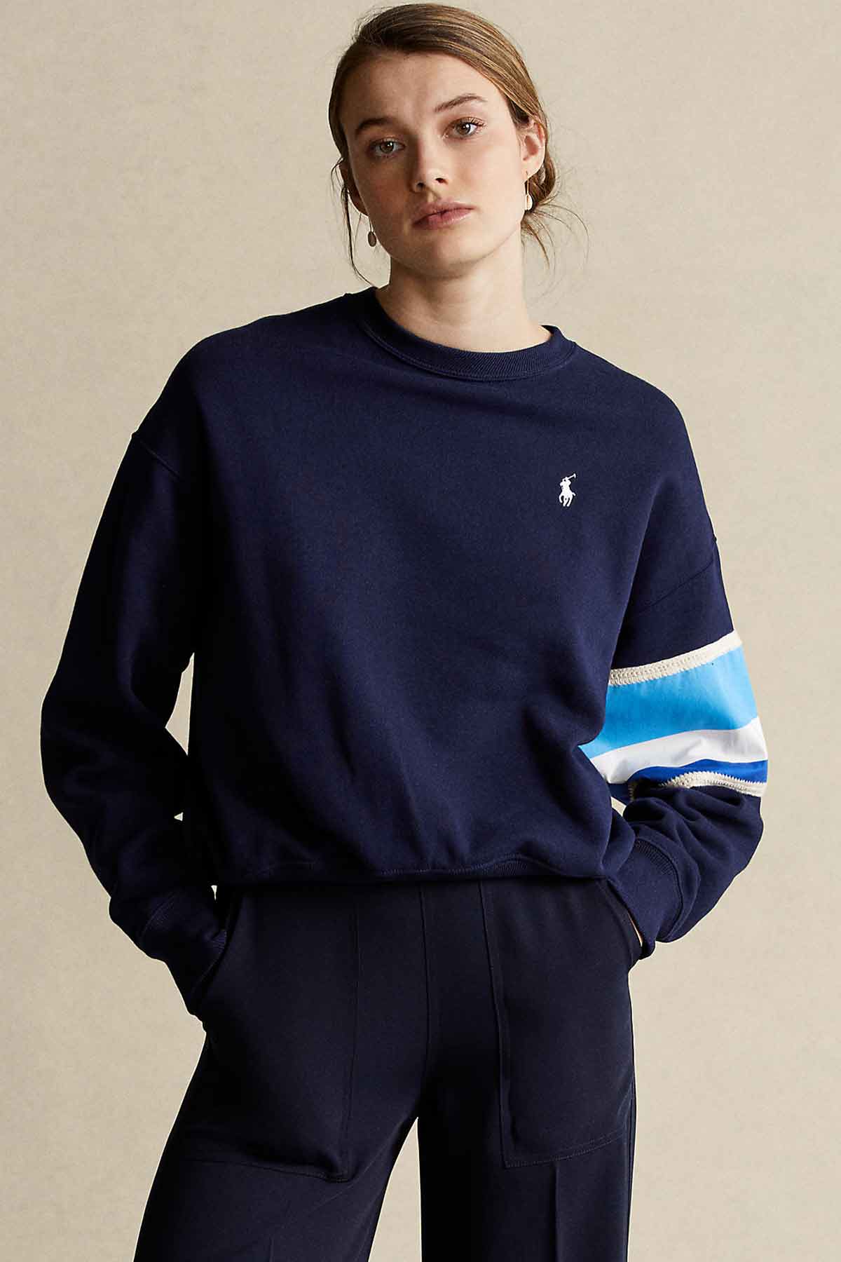Polo Ralph Lauren Geniş Kesim Sırt Logolu Sweatshirt-Libas Trendy Fashion Store