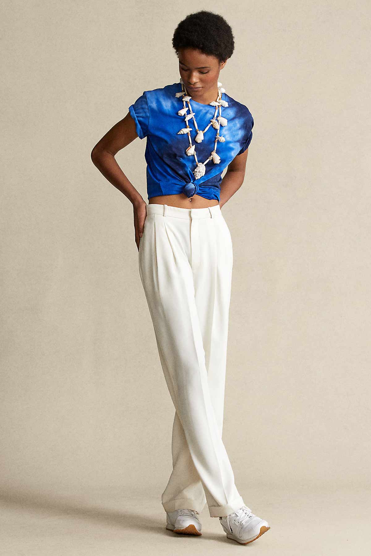Polo Ralph Lauren Spiral Batik Motifli T-shirt-Libas Trendy Fashion Store