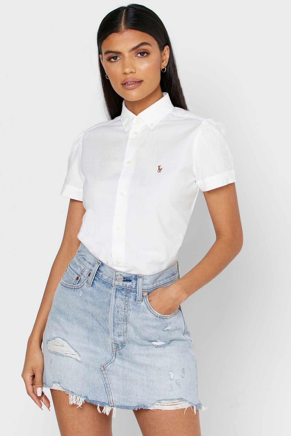 Polo Ralph Lauren Custom Fit Kısa Kollu Oxford Gömlek-Libas Trendy Fashion Store