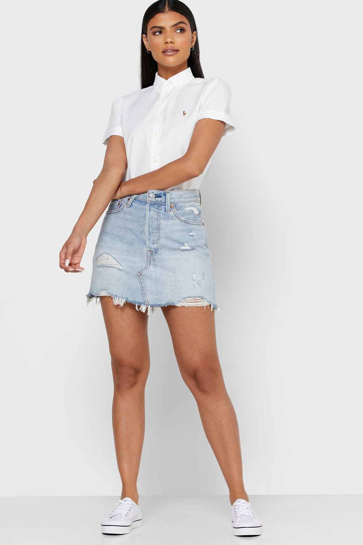 Polo Ralph Lauren Custom Fit Kısa Kollu Oxford Gömlek-Libas Trendy Fashion Store