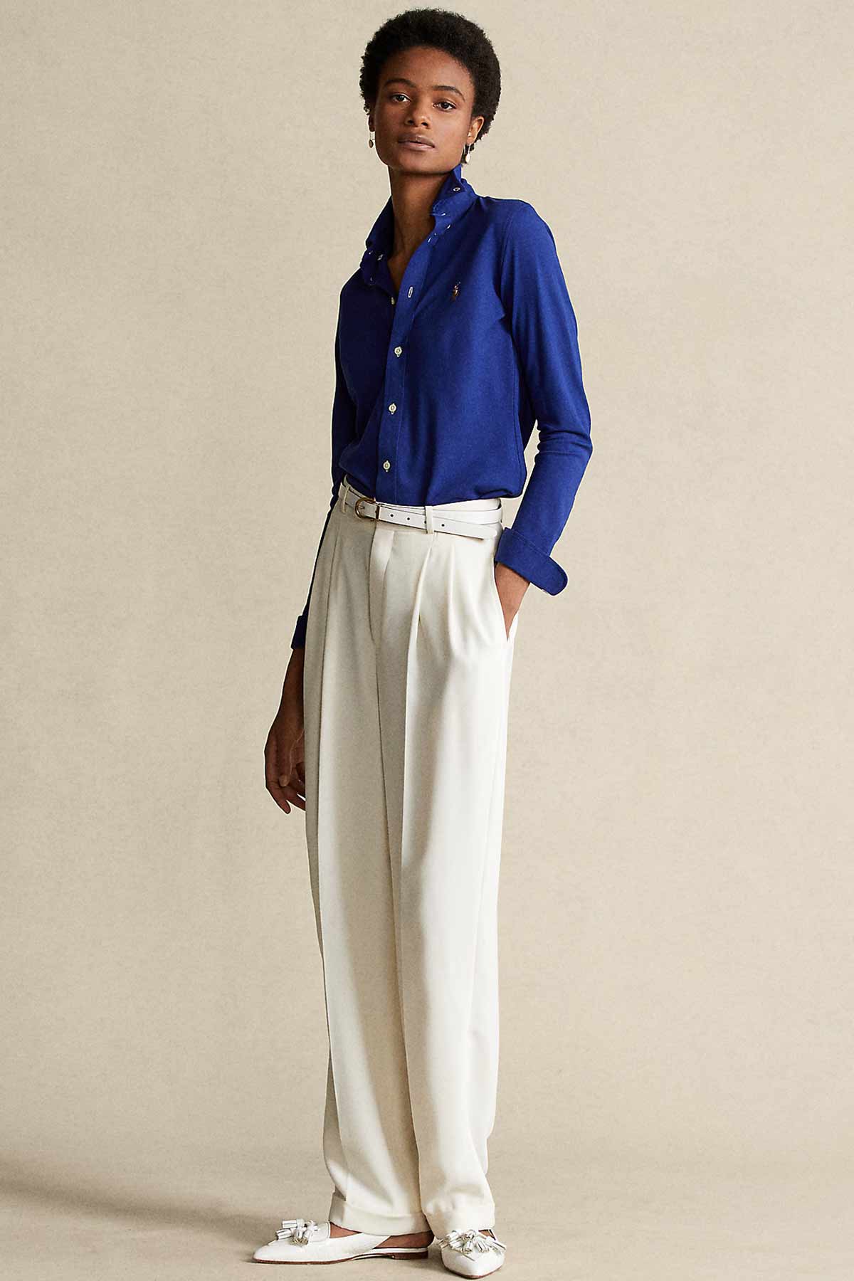 Polo Ralph Lauren Knit Oxford Gömlek-Libas Trendy Fashion Store