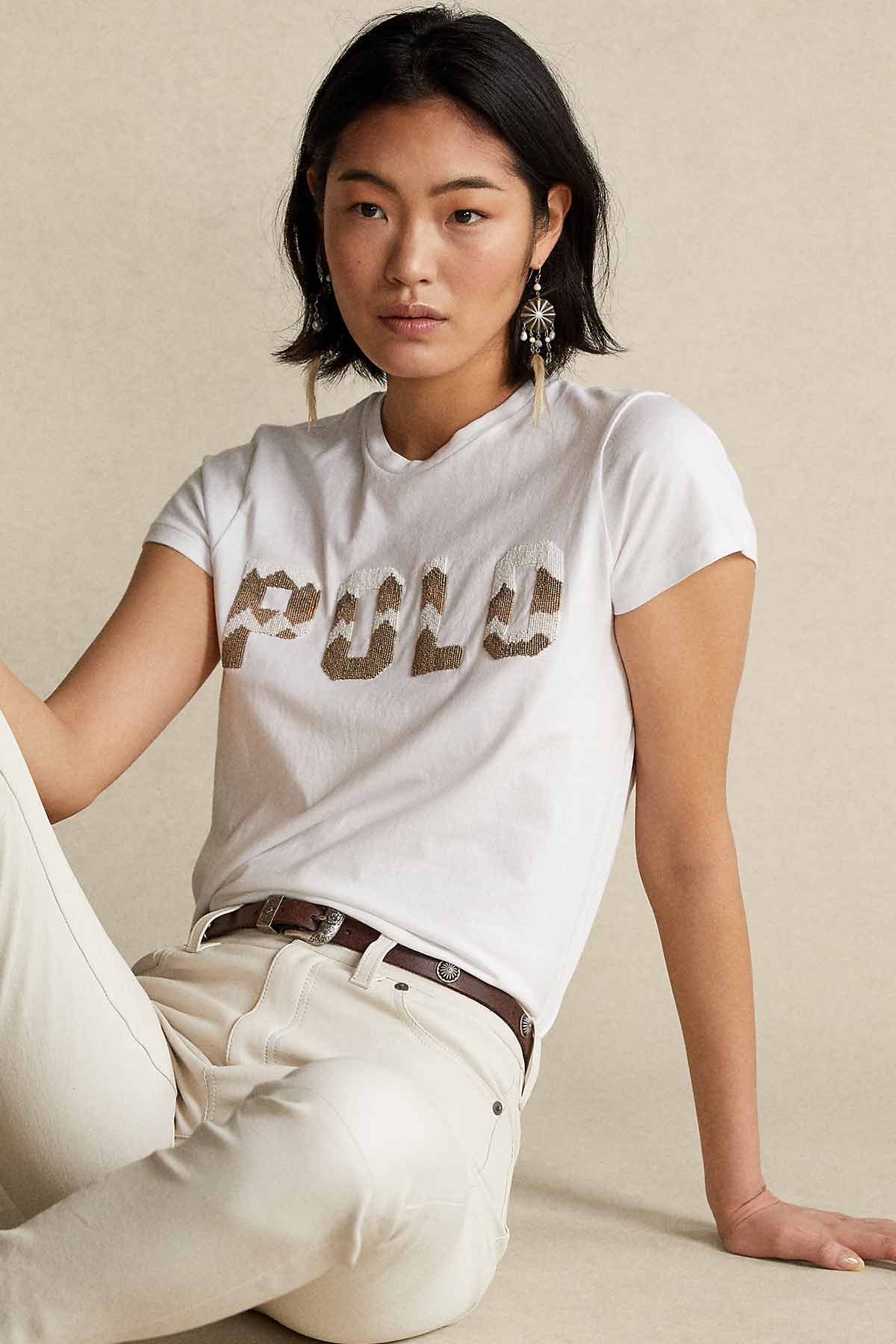 Polo Ralph Lauren Yuvarlak Yaka Logolu T-shirt-Libas Trendy Fashion Store