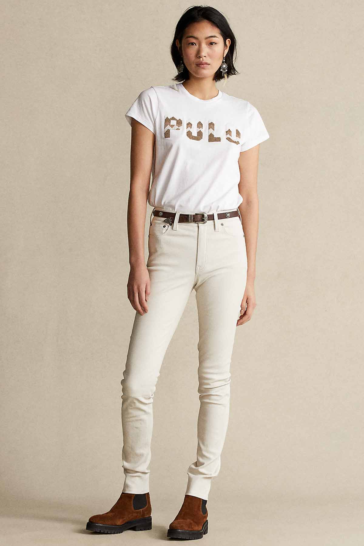 Polo Ralph Lauren Yuvarlak Yaka Logolu T-shirt-Libas Trendy Fashion Store