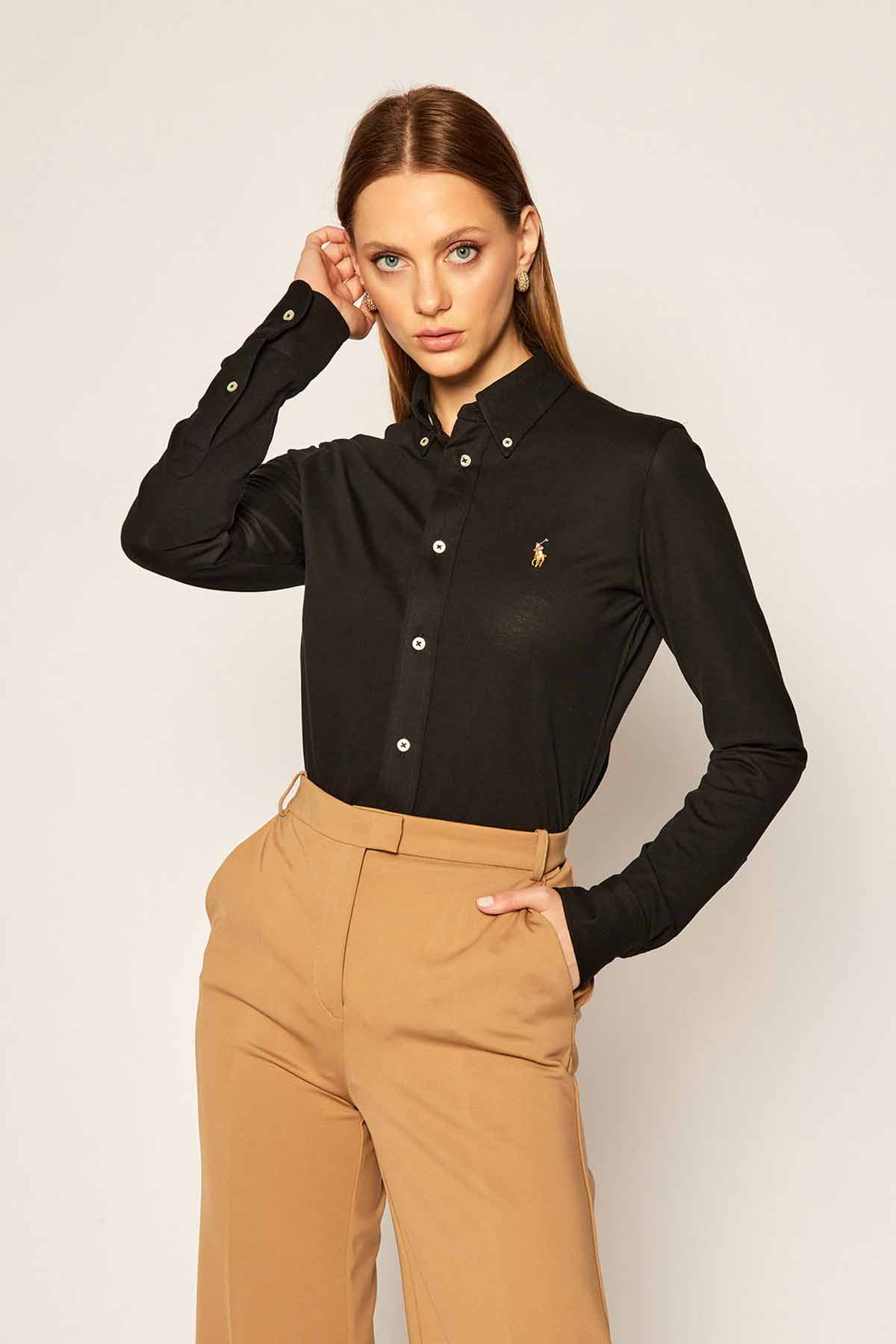 Polo Ralph Lauren Knit Oxford Gömlek-Libas Trendy Fashion Store