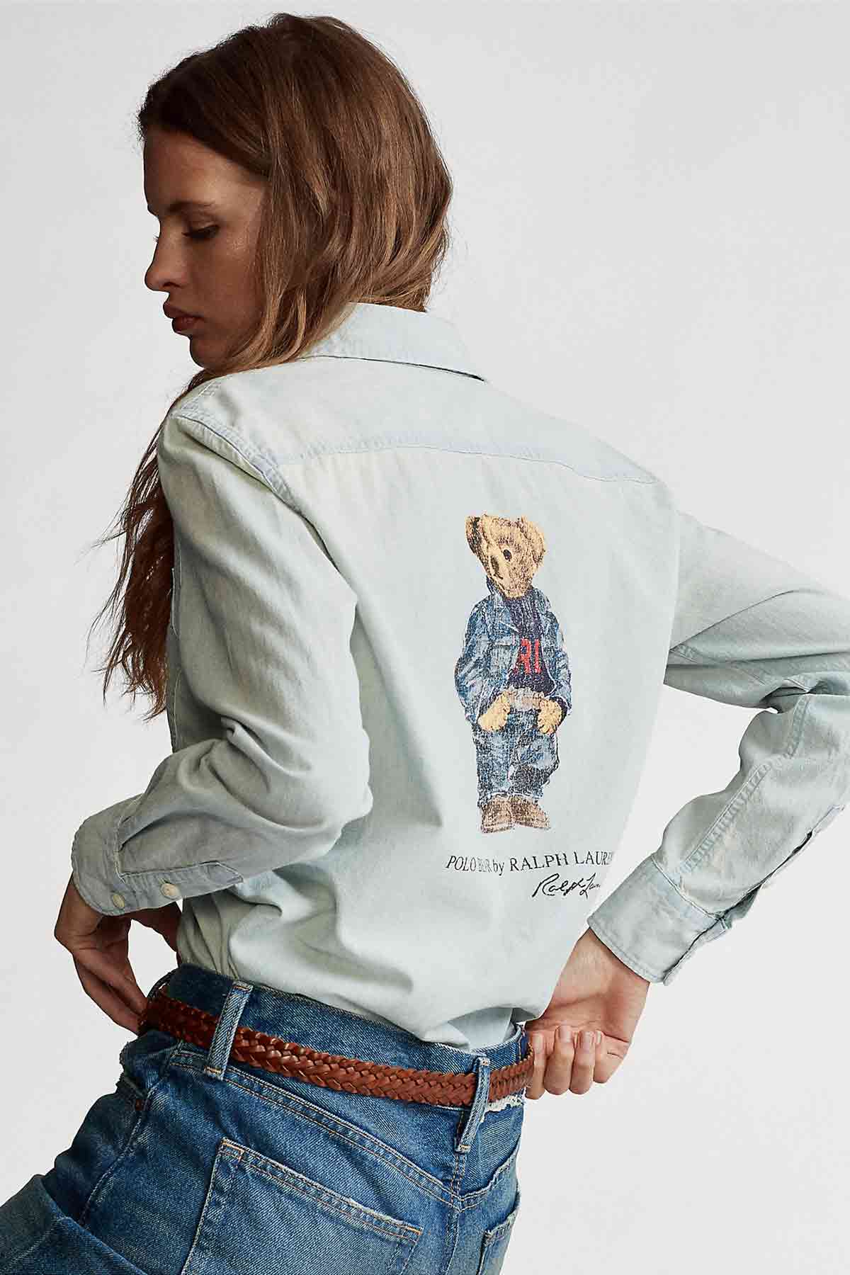Polo Ralph Lauren Polo Bear Denim Gömlek-Libas Trendy Fashion Store