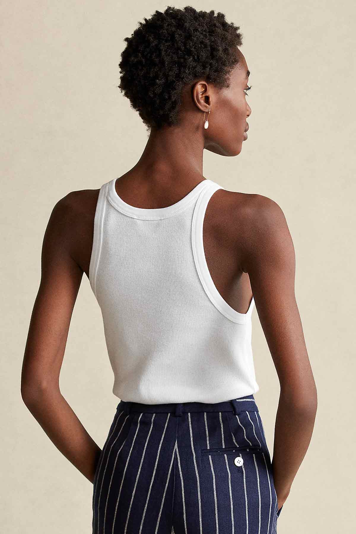 Polo Ralph Lauren Yuvarlak Yaka Kolsuz Bluz-Libas Trendy Fashion Store