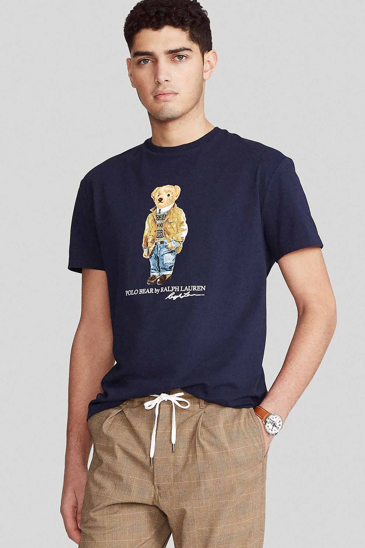Polo Ralph Lauren Custom Slim Fit Polo Bear T-shirt-Libas Trendy Fashion Store