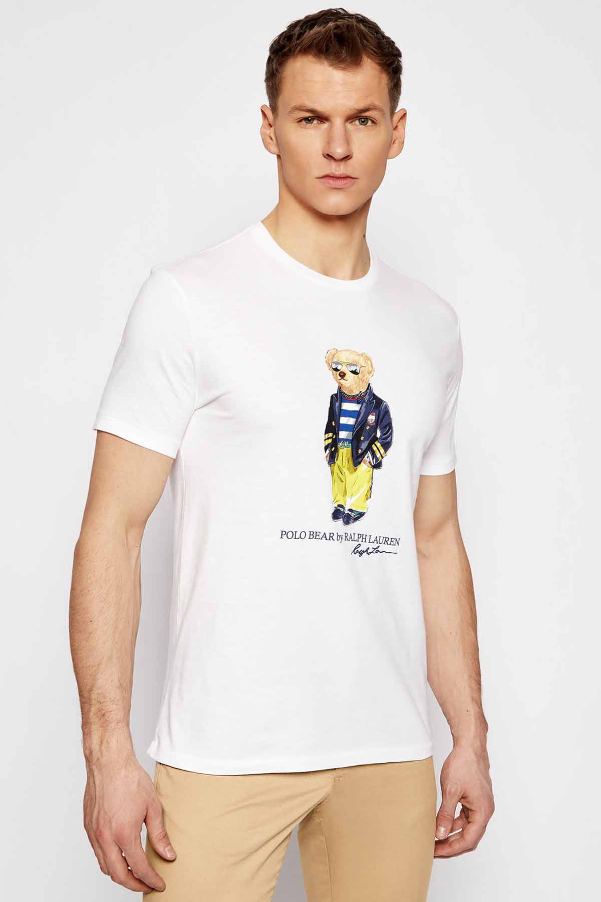 Polo Ralph Lauren Custom Slim Fit Polo Bear T-shirt-Libas Trendy Fashion Store