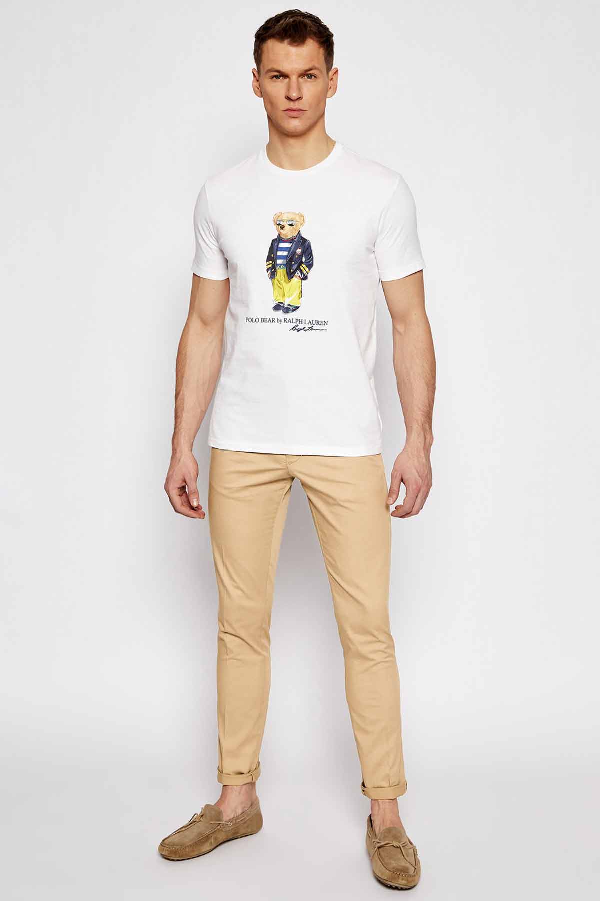 Polo Ralph Lauren Custom Slim Fit Polo Bear T-shirt-Libas Trendy Fashion Store