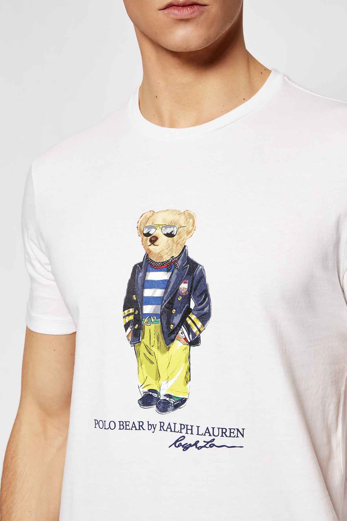 Polo Ralph Lauren Custom Slim Fit Polo Bear T-shirt-Libas Trendy Fashion Store