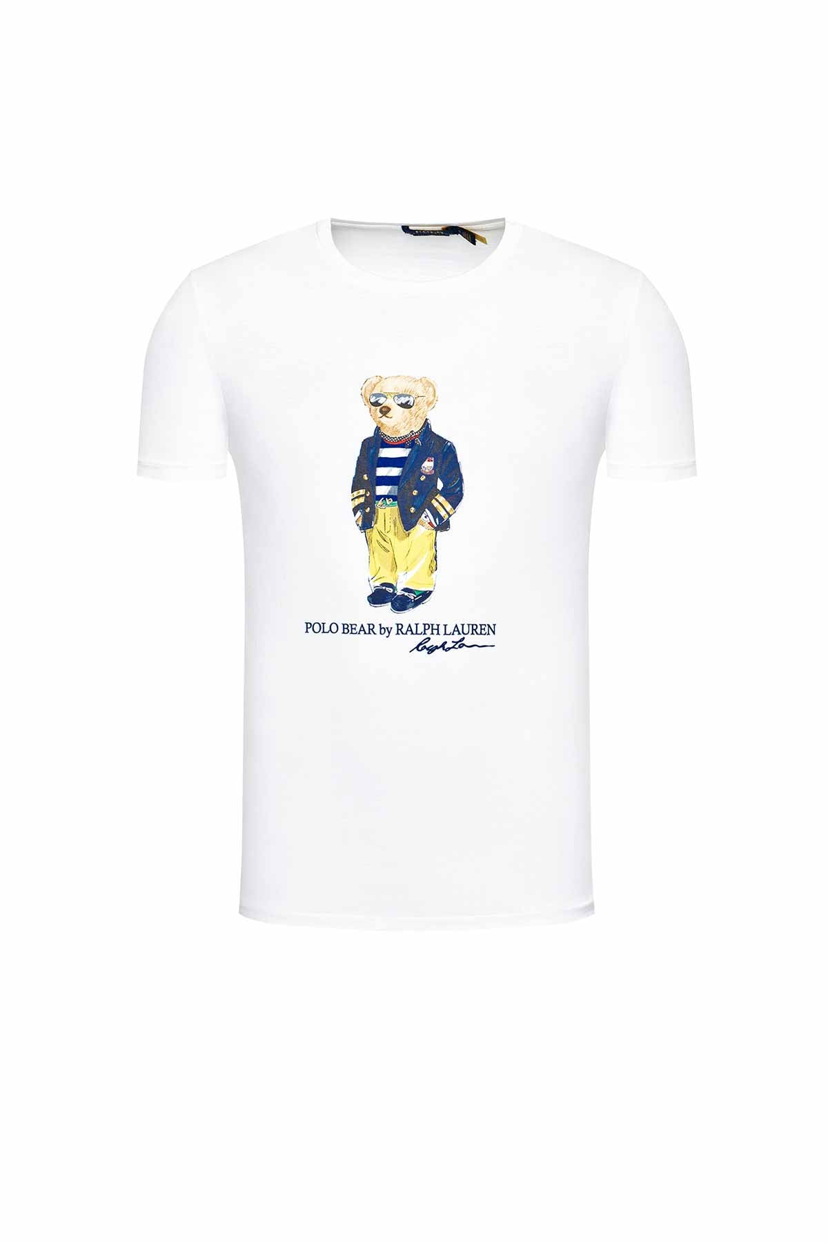 Polo Ralph Lauren Custom Slim Fit Polo Bear T-shirt-Libas Trendy Fashion Store