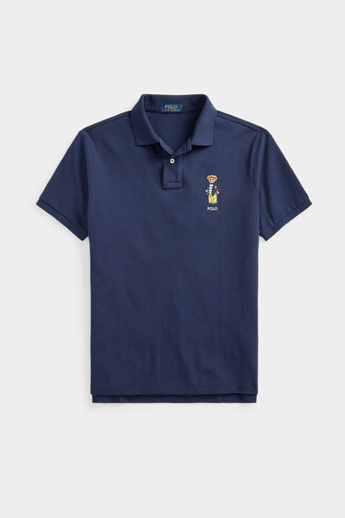 Polo Ralph Lauren Custom Slim Fit Polo Bear Polo Yaka T-shirt-Libas Trendy Fashion Store