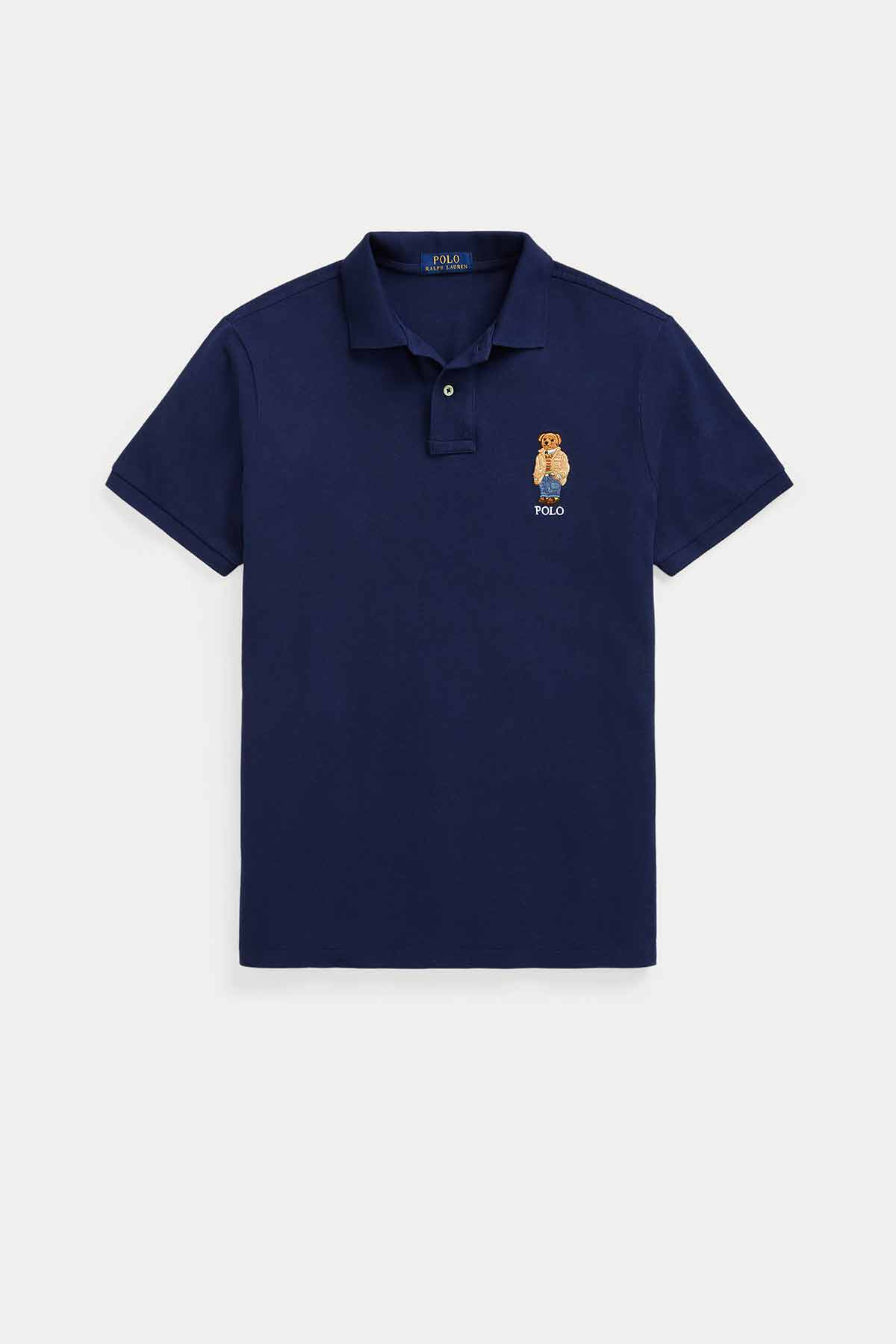 Polo Ralph Lauren Custom Slim Fit Polo Bear Polo Yaka T-shirt-Libas Trendy Fashion Store