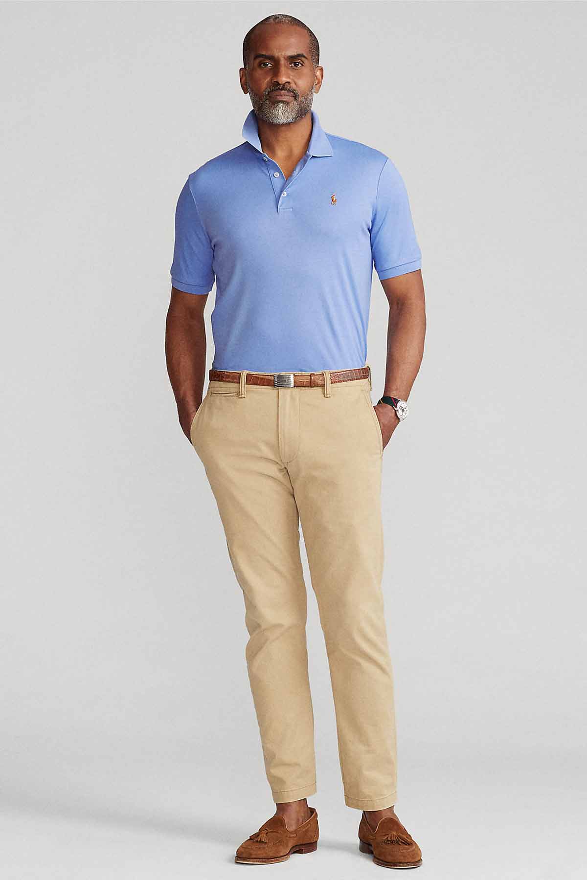 Polo Ralph Lauren Custom Slim Fit Polo Yaka T-shirt-Libas Trendy Fashion Store