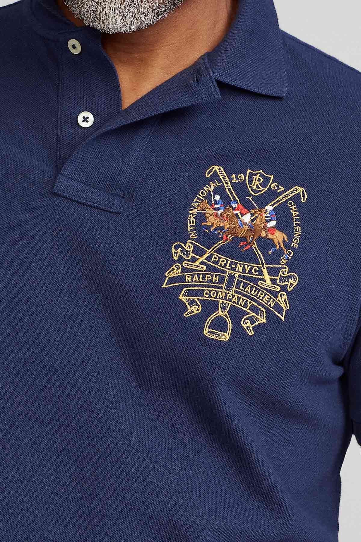 Polo Ralph Lauren Triple Pony Polo Yaka T-shirt-Libas Trendy Fashion Store