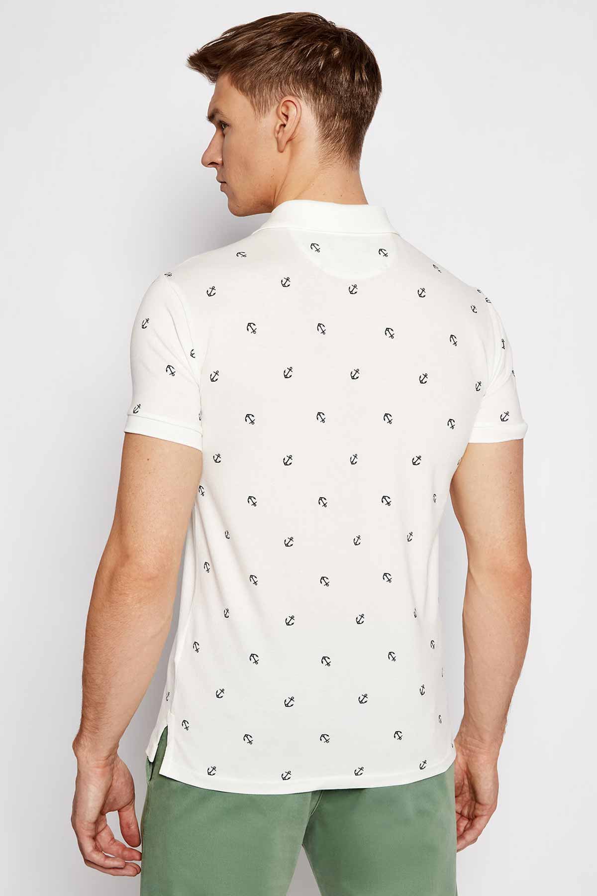 Polo Ralph Lauren Slim Fit Stretch Mesh Polo Yaka T-shirt-Libas Trendy Fashion Store