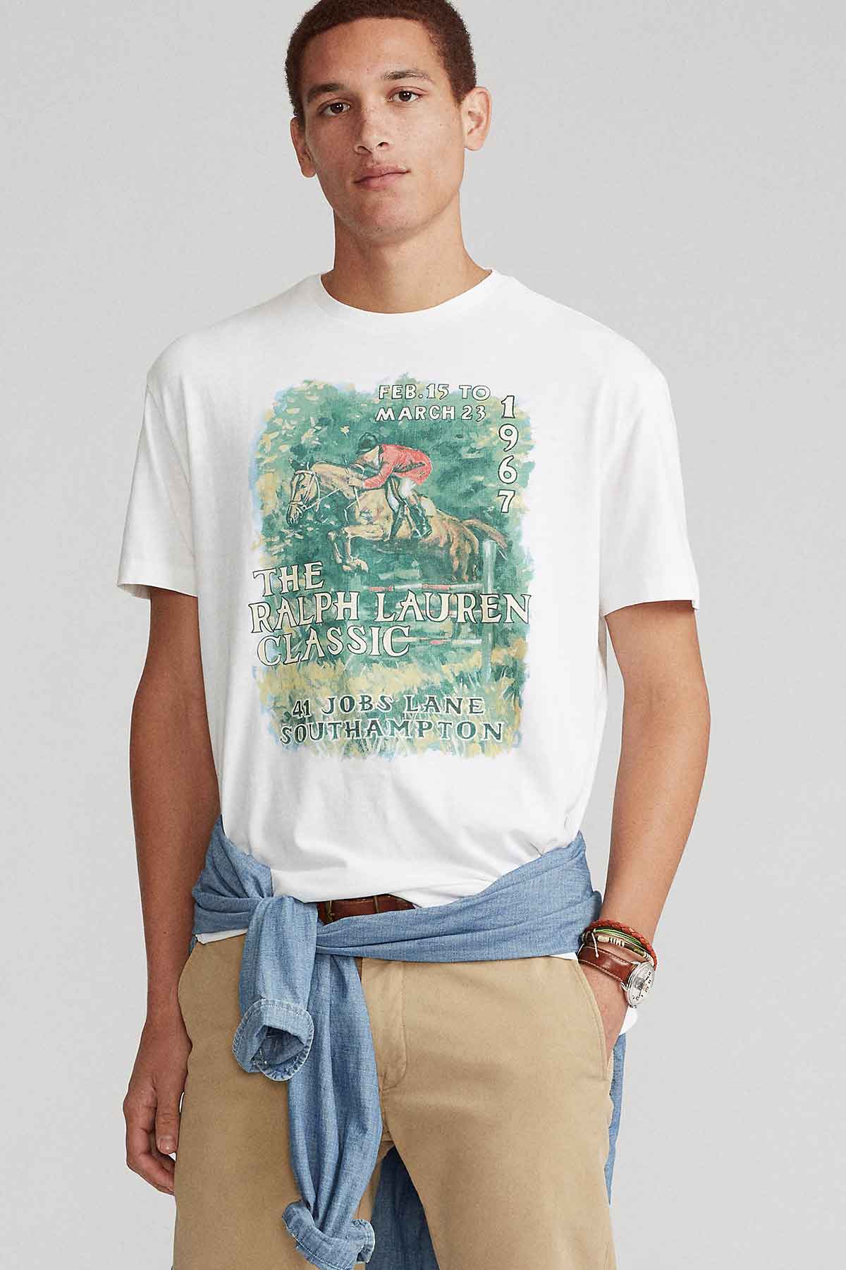 Polo Ralph Lauren Classic Fit Yuvarlak Yaka T-shirt-Libas Trendy Fashion Store