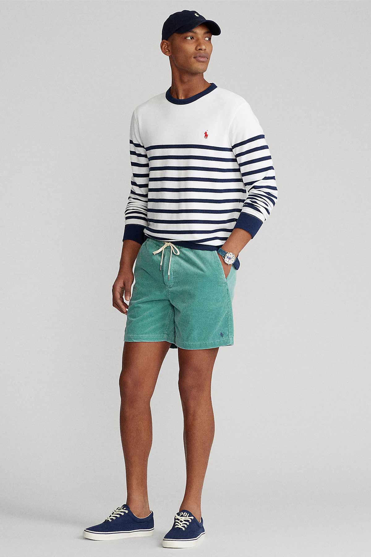 Polo Ralph Lauren Çizglili Sweatshirt-Libas Trendy Fashion Store