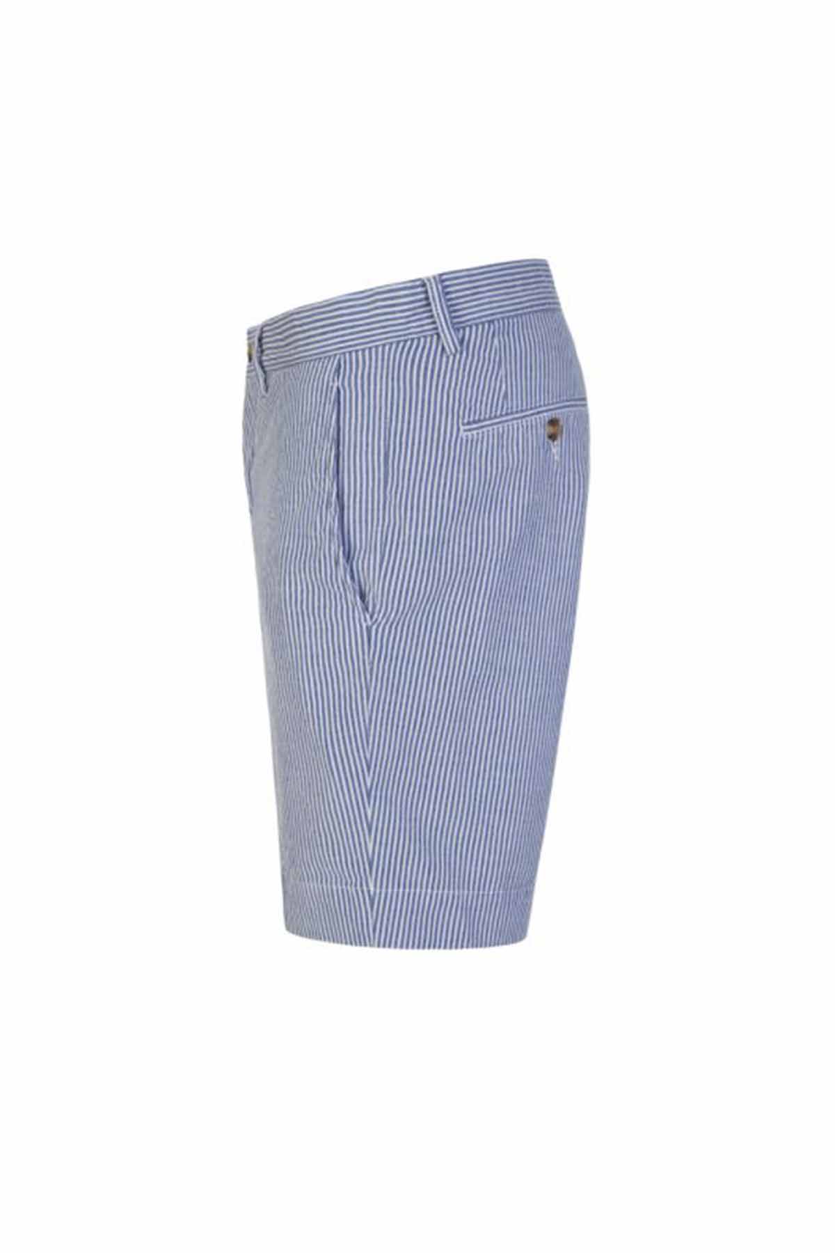 Polo Ralph Lauren Stretch Straight Fit Çizgili Şort-Libas Trendy Fashion Store