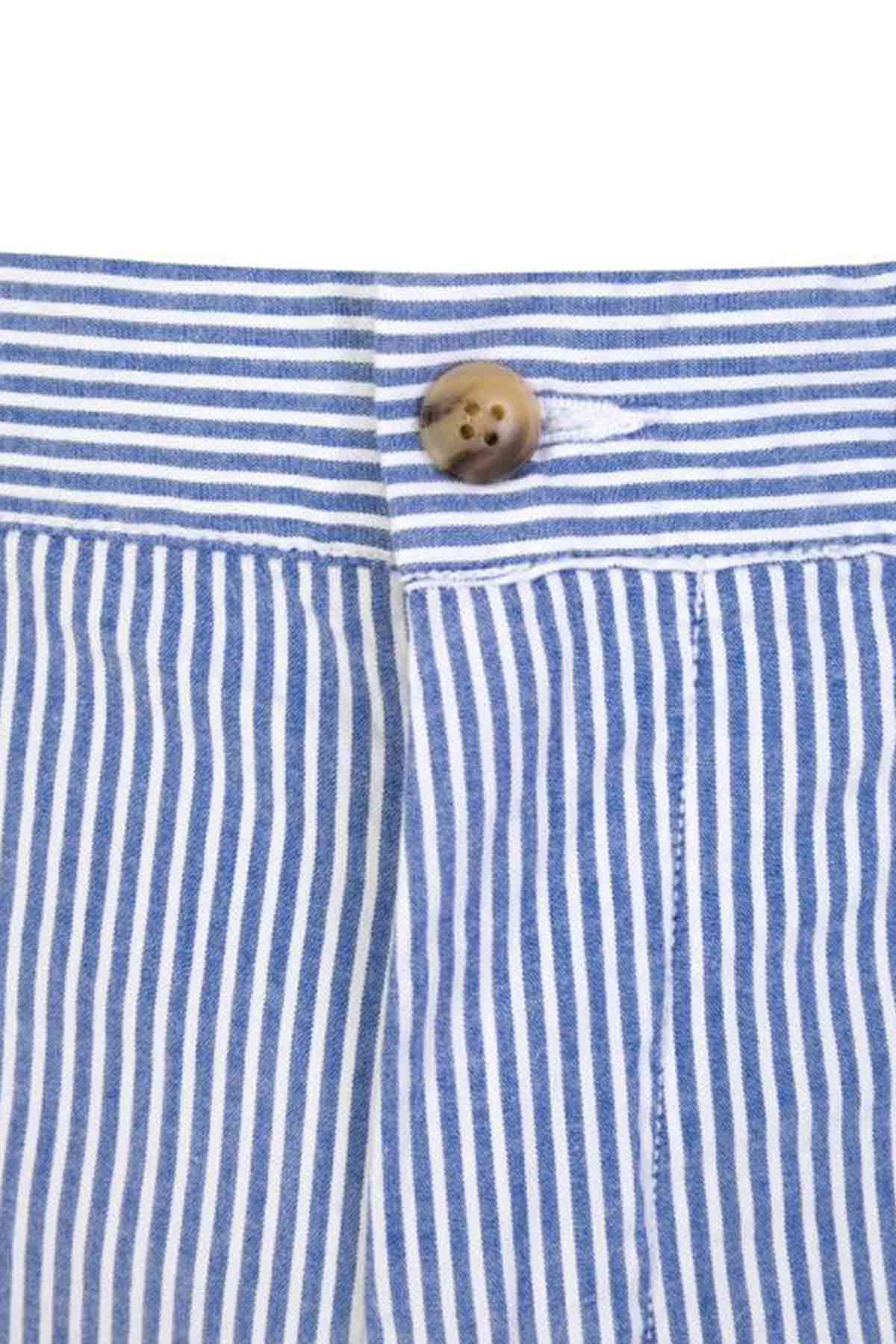 Polo Ralph Lauren Stretch Straight Fit Çizgili Şort-Libas Trendy Fashion Store