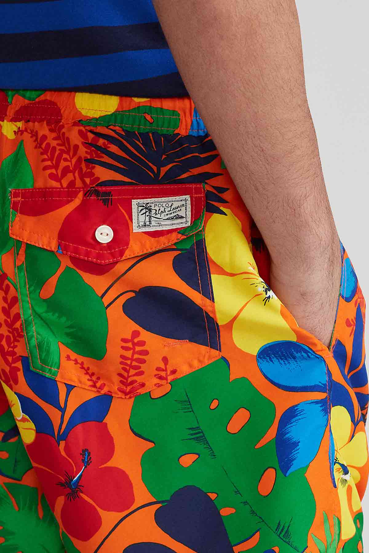 Polo Ralph Lauren Çiçek Desenli Şort Mayo-Libas Trendy Fashion Store