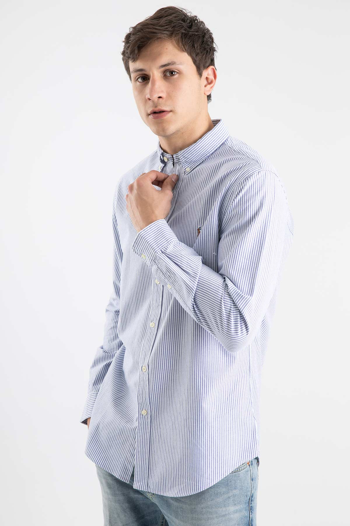 Polo Ralph Lauren Slim Fit Çizgili Gömlek-Libas Trendy Fashion Store