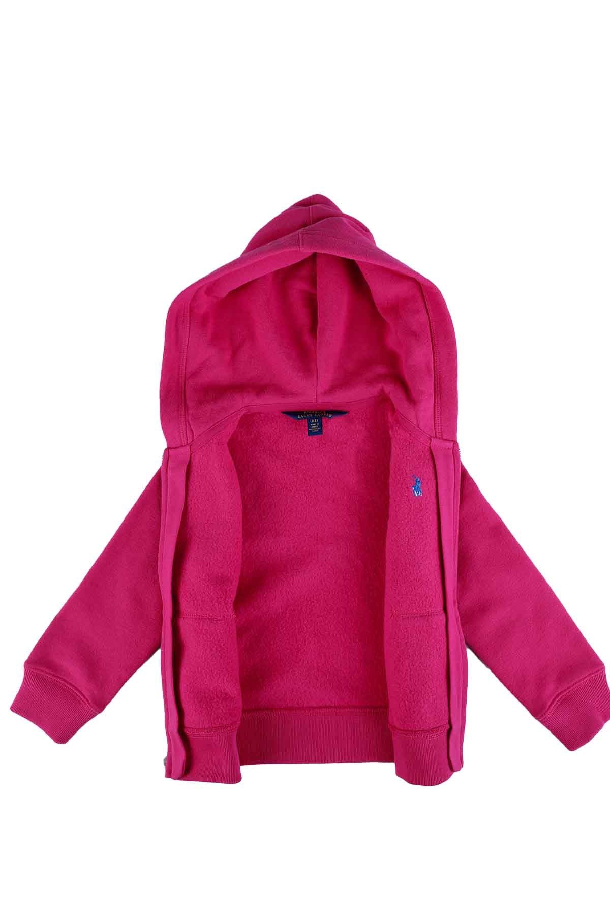 Polo Ralph Lauren 3-4 Yaş Kız Çocuk Sweatshirt Ceket-Libas Trendy Fashion Store