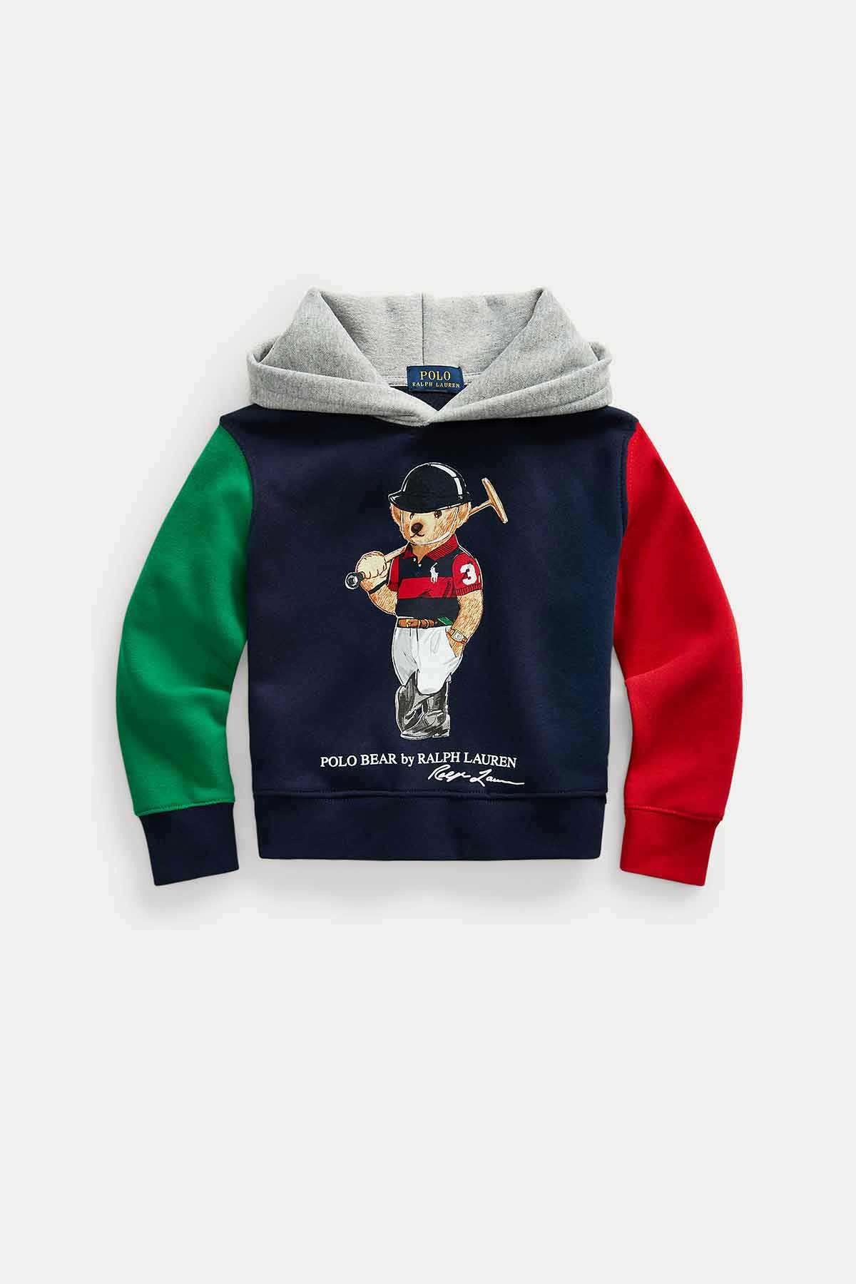 Polo Ralph Lauren S-M Erkek Çocuk Polo Bear Kapüşonlu Sweatshirt-Libas Trendy Fashion Store