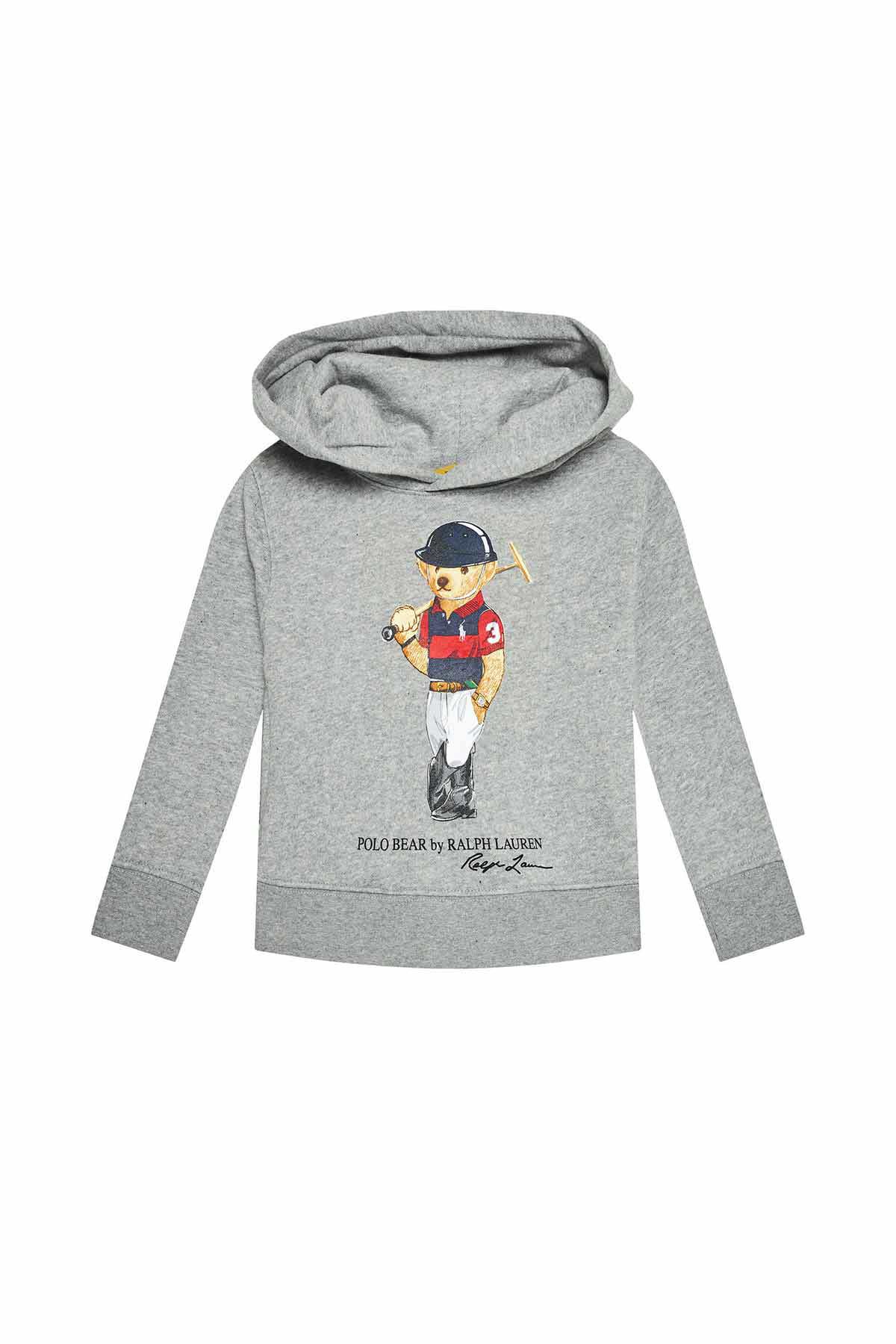 Polo Ralph Lauren S-M Erkek Çocuk Polo Bear Kapüşonlu Sweatshirt-Libas Trendy Fashion Store