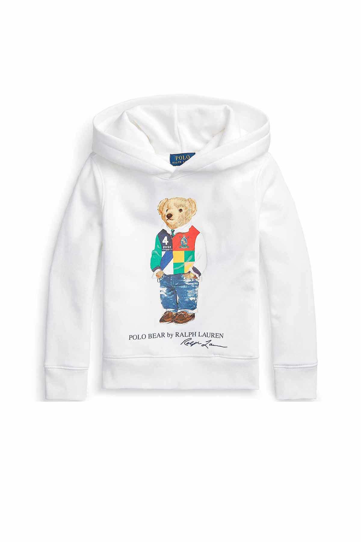 Polo Ralph Lauren 5-7 Yaş Erkek Çocuk Polo Bear Kapüşonlu Sweatshirt-Libas Trendy Fashion Store