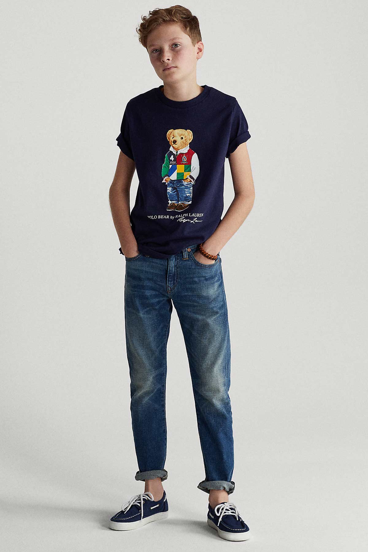 Polo Ralph Lauren S-L Erkek Çocuk Polo Bear T-shirt-Libas Trendy Fashion Store