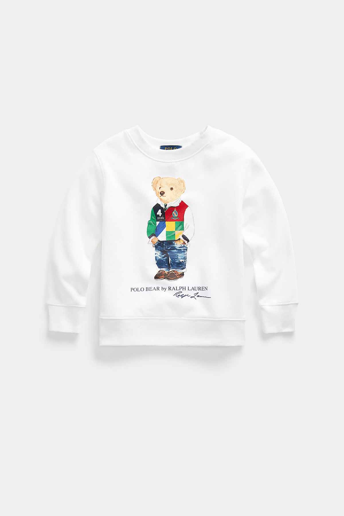 Polo Ralph Lauren 2-4 Yaş Erkek Çocuk Polo Bear Sweatshirt-Libas Trendy Fashion Store