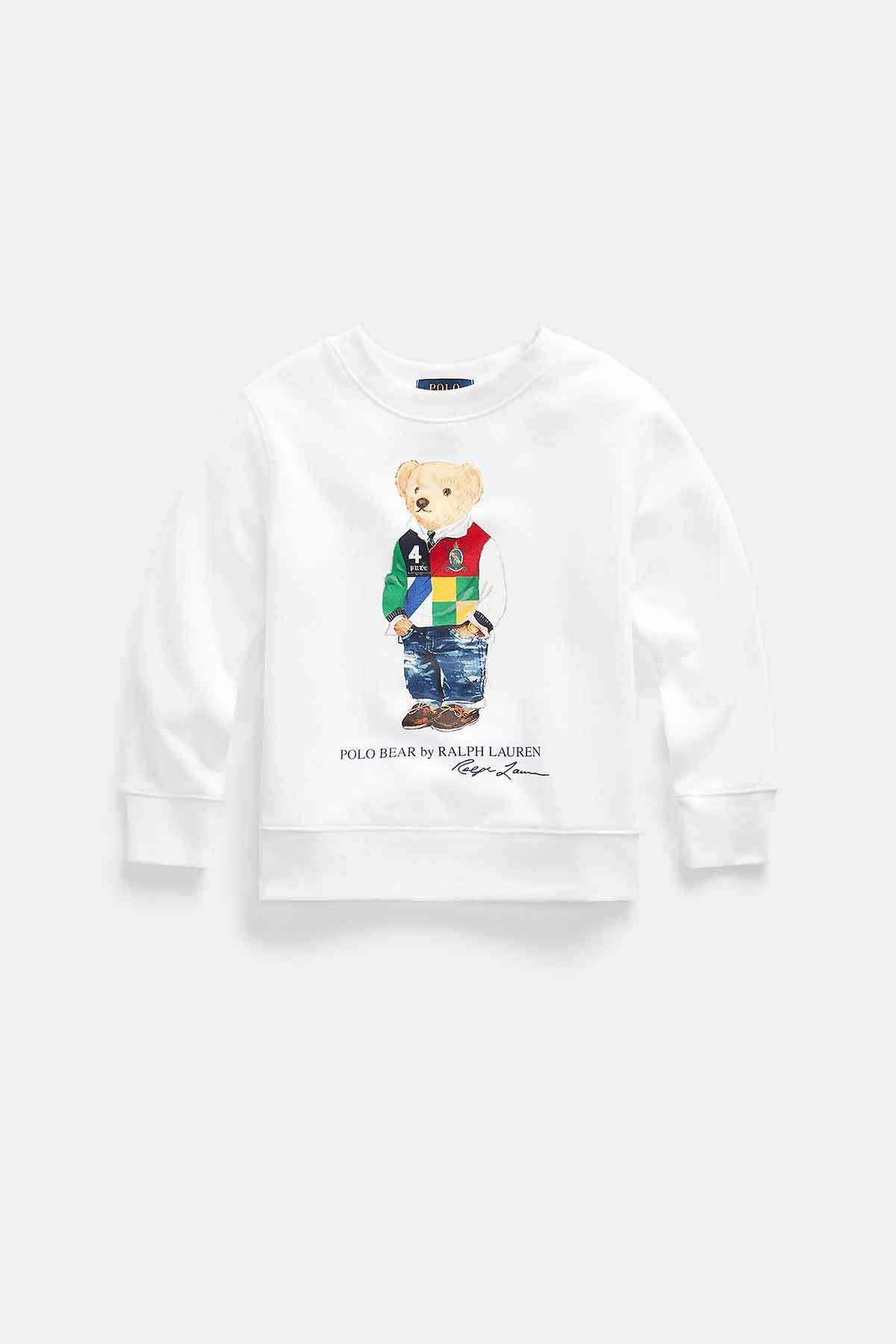 Polo Ralph Lauren 5-7 Yaş Erkek Çocuk Polo Bear Sweatshirt-Libas Trendy Fashion Store