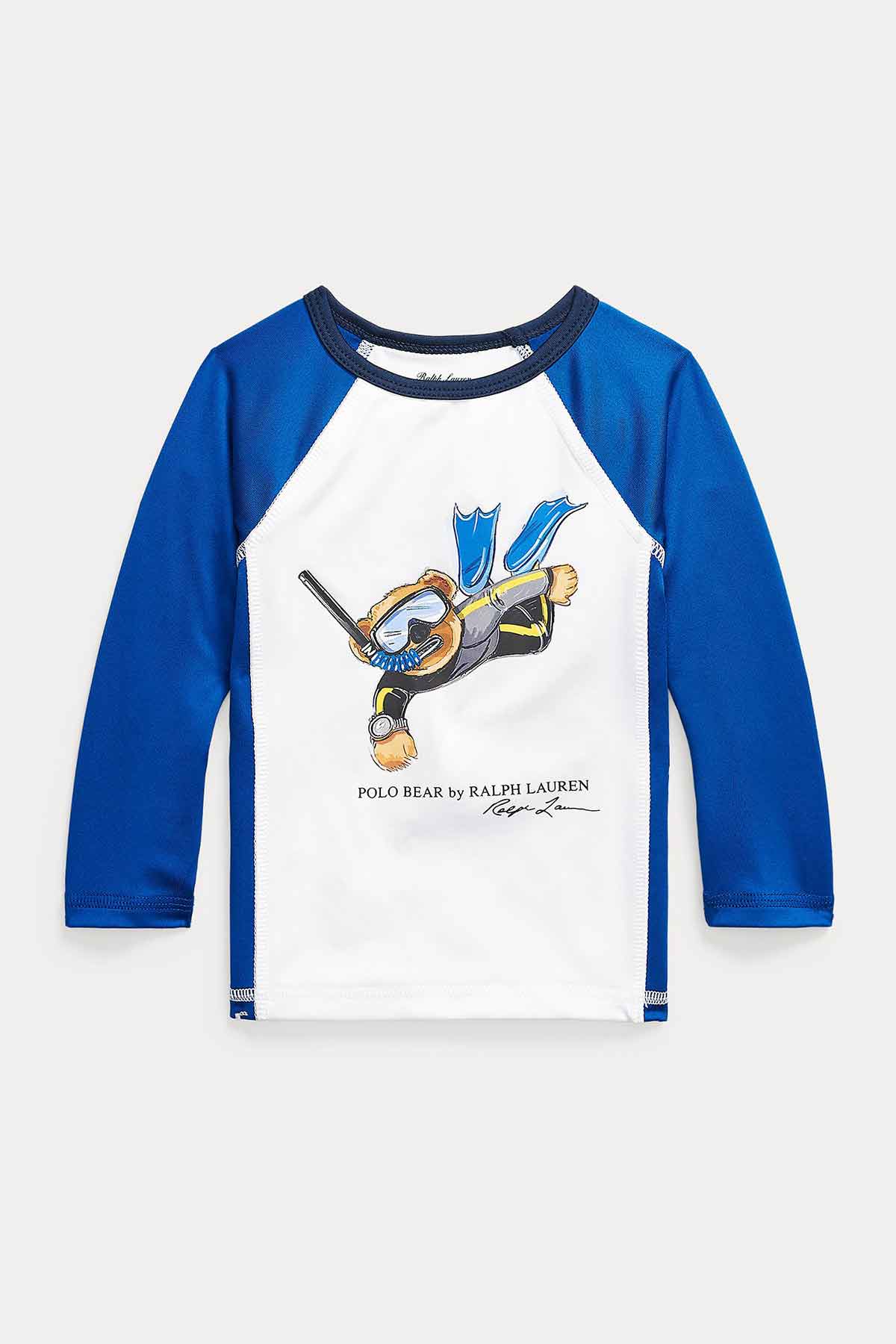 Polo Ralph Lauren 2-4 Yaş Erkek Çocuk Polo Bear Likra T-shirt-Libas Trendy Fashion Store