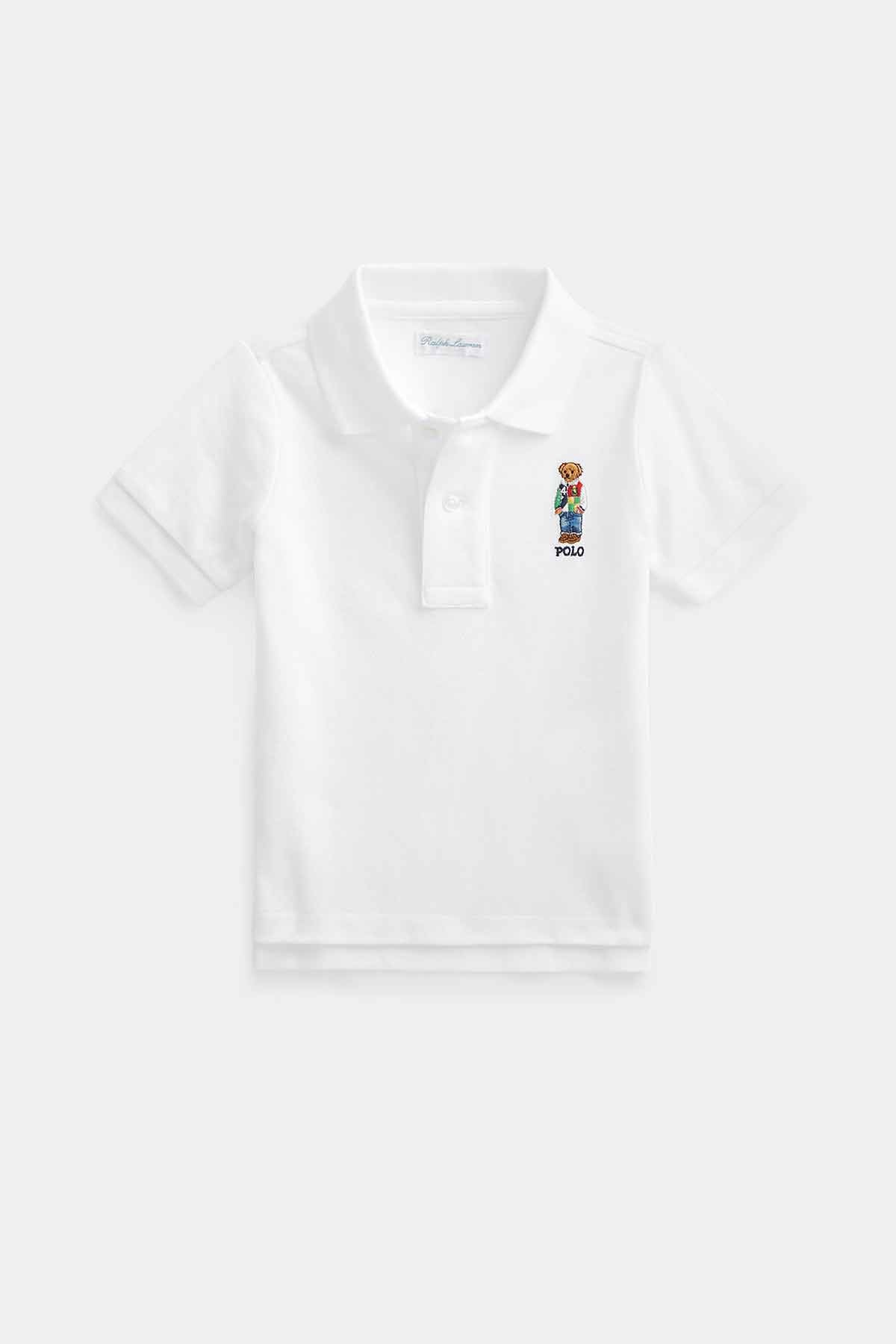 Polo Ralph Lauren 12-24 Ay Erkek Bebek Polo Bear Polo Yaka T-shirt-Libas Trendy Fashion Store