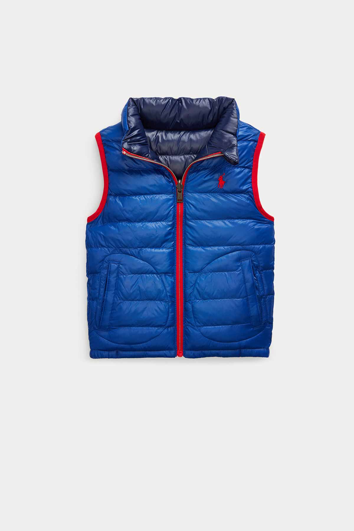 Polo Ralph Lauren 2-4 Yaş Erkek Çocuk Çift Taraflı Puffer Yelek-Libas Trendy Fashion Store