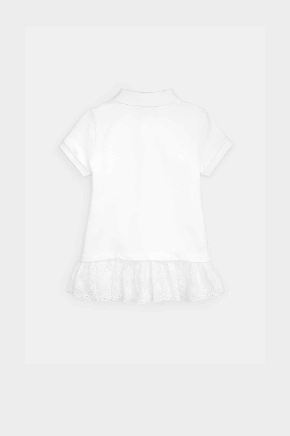 Polo Ralph Lauren 5-6.5 Yaş Kız Çocuk Polo Yaka Elbise-Libas Trendy Fashion Store