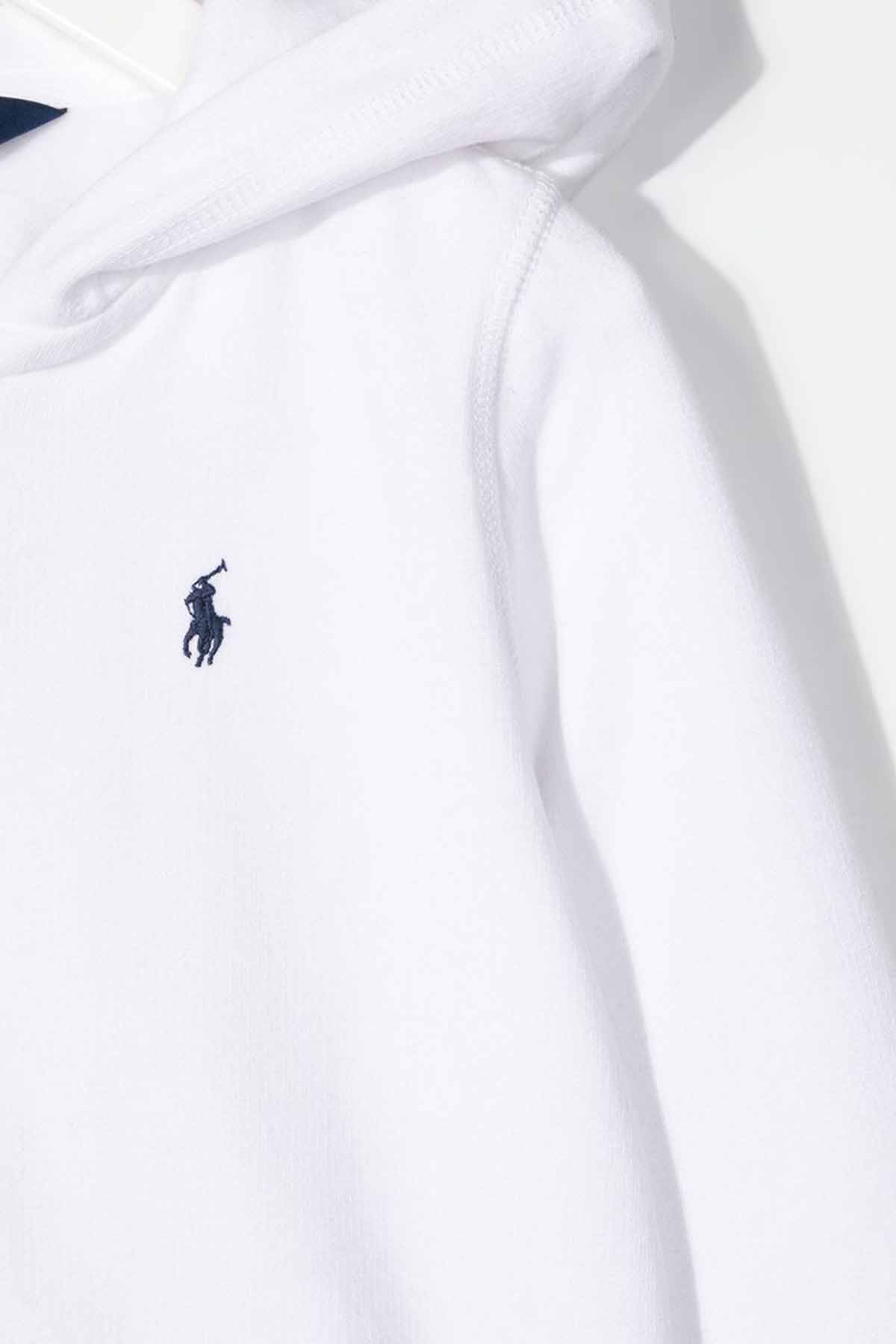 Polo Ralph Lauren 2-4 Yaş Kız Çocuk Fermuarlı Kapüşonlu Sweatshirt-Libas Trendy Fashion Store