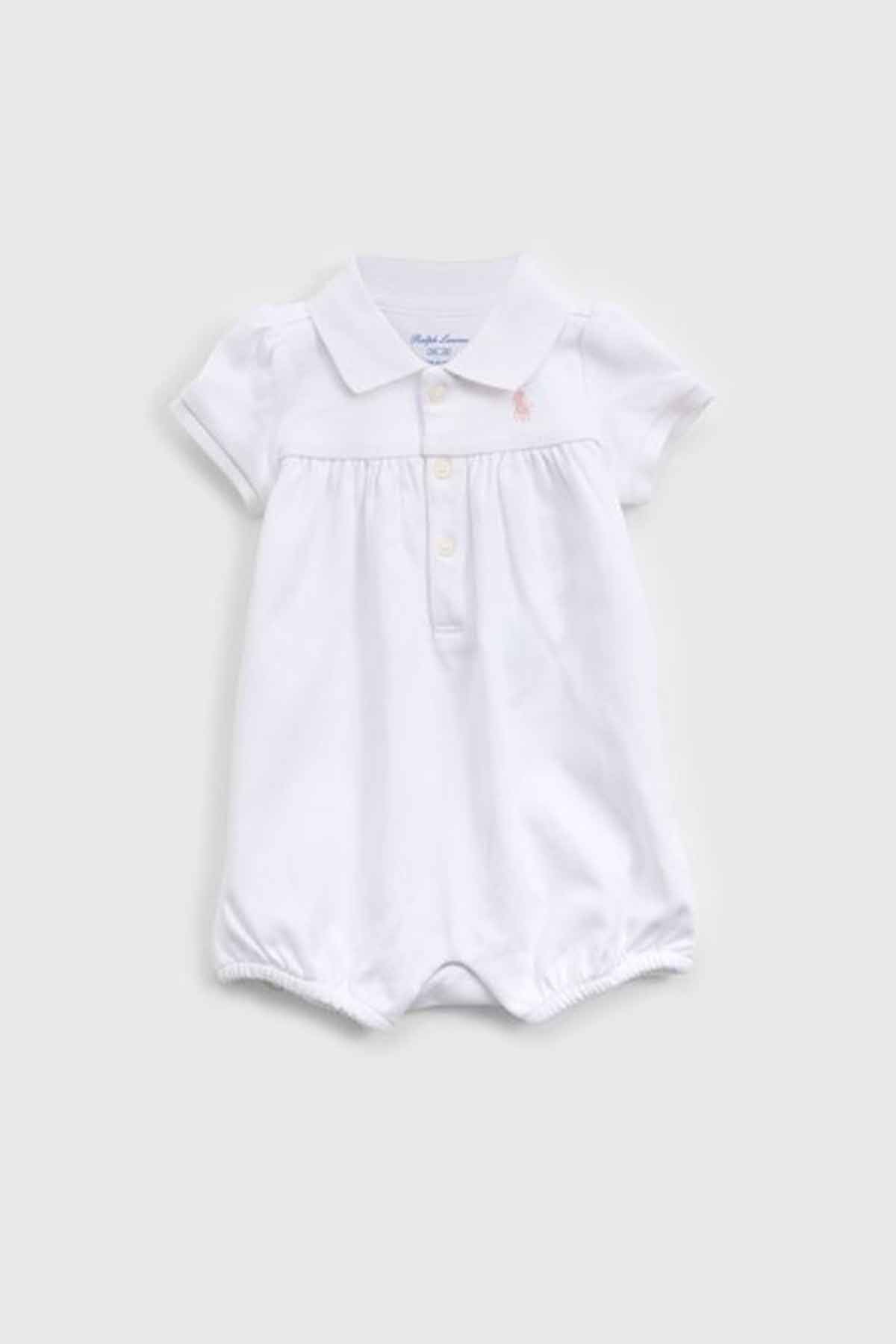 Polo Ralph Lauren 6-12 Ay Kız Bebek Polo Yaka Body-Libas Trendy Fashion Store