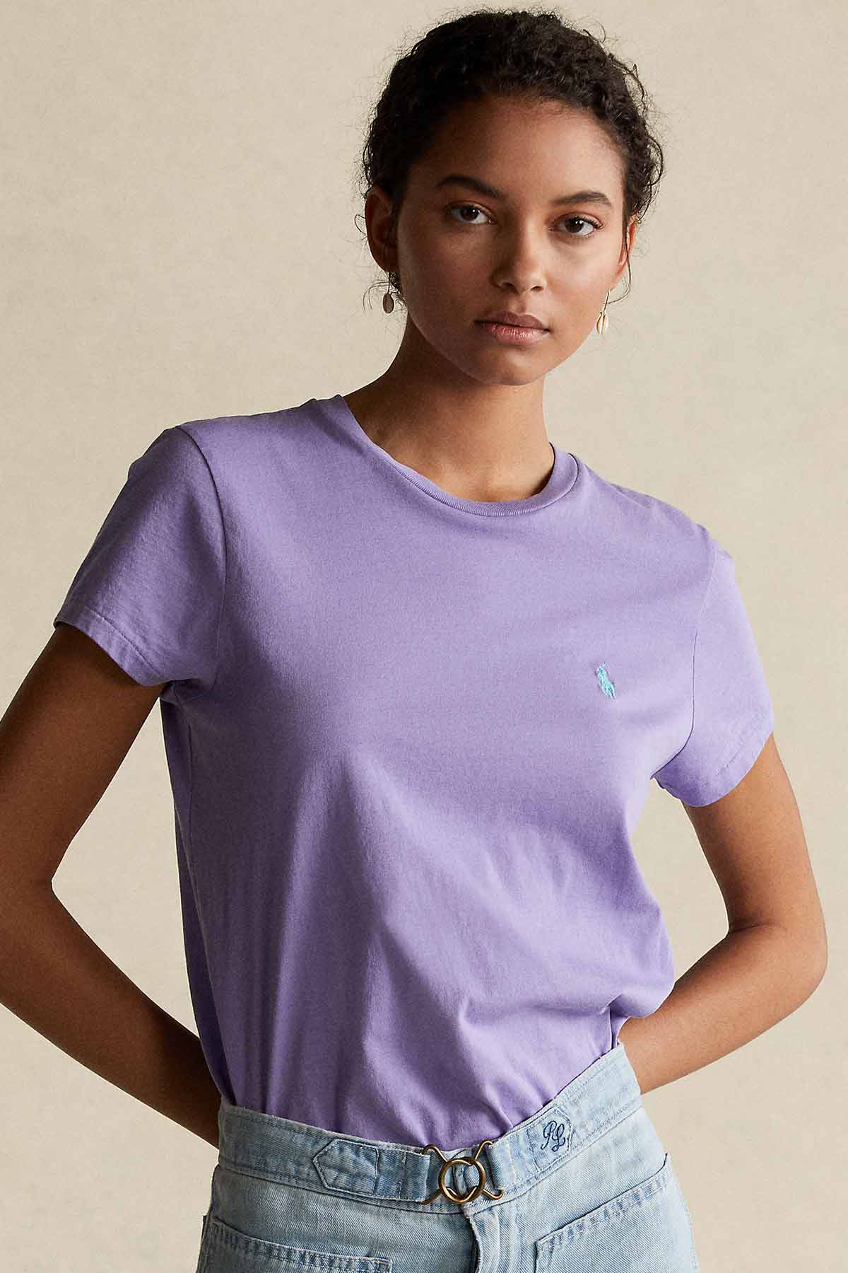 Polo Ralph Lauren Yuvarlak Yaka Basic T-shirt-Libas Trendy Fashion Store