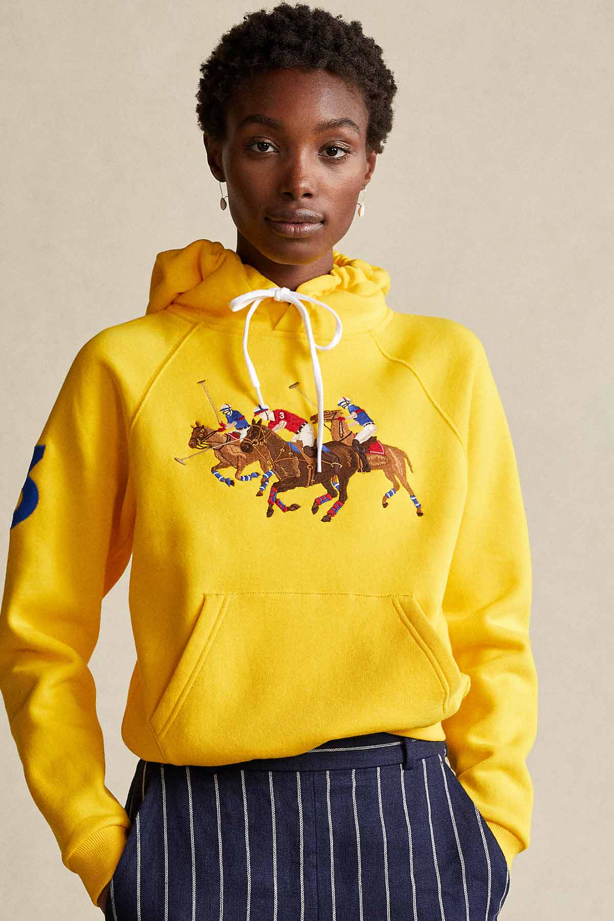 Polo Ralph Lauren Custom Fit Triple Pony Sweatshirt-Libas Trendy Fashion Store