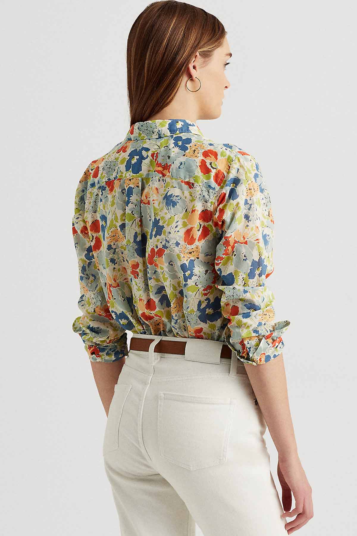 Polo Ralph Lauren Renkli Çiçek Desenli Gömlek-Libas Trendy Fashion Store