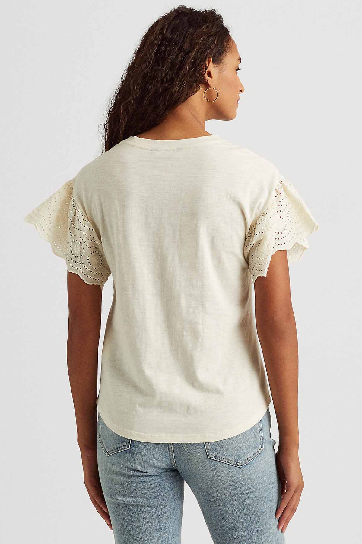 Polo Ralph Lauren Fisto İşlemeli Kollu T-shirt-Libas Trendy Fashion Store