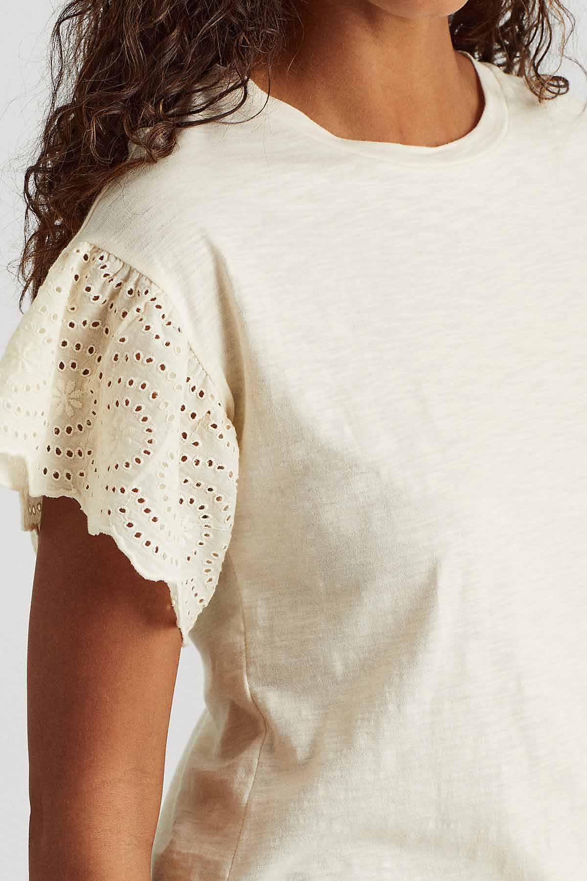 Polo Ralph Lauren Fisto İşlemeli Kollu T-shirt-Libas Trendy Fashion Store