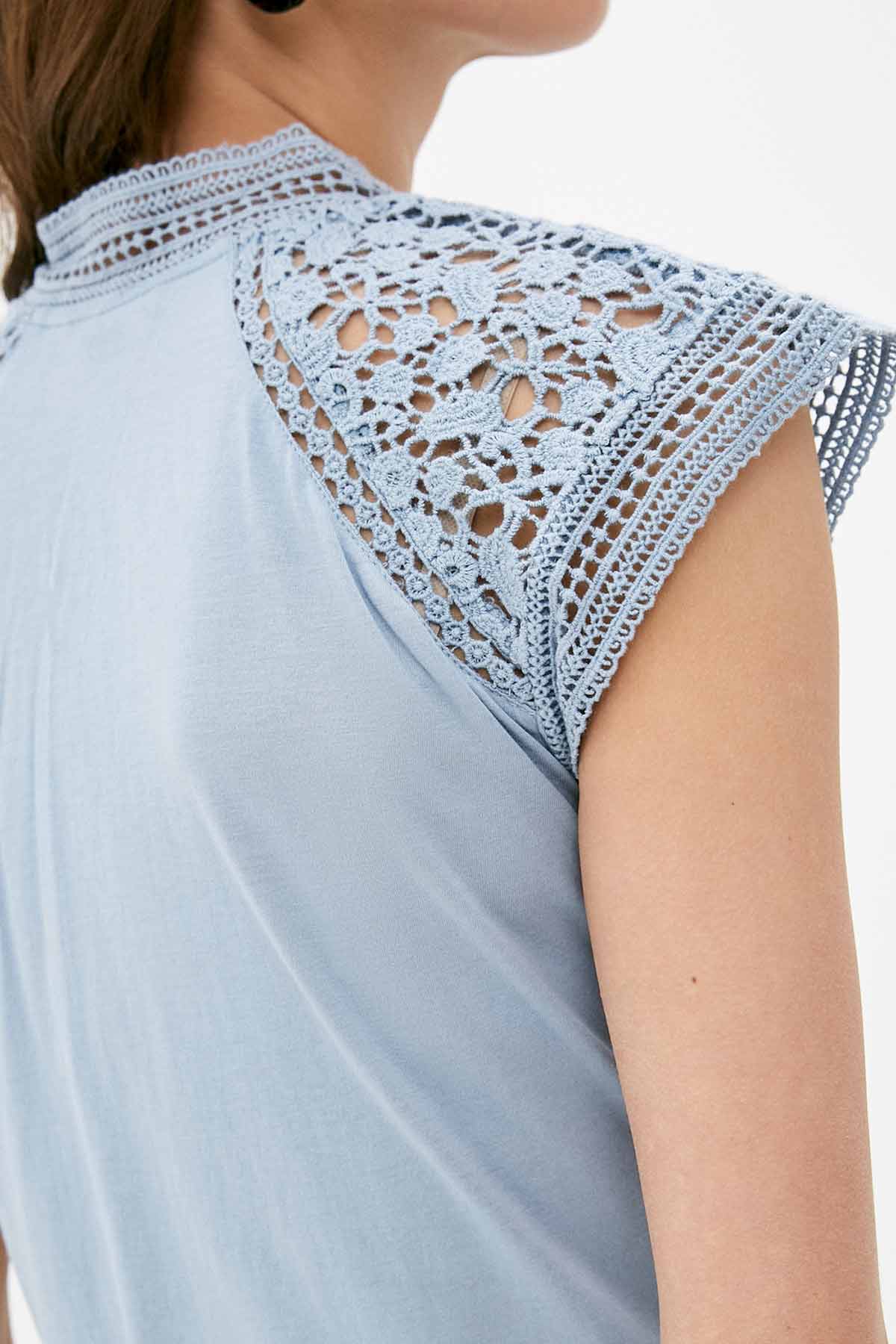 Polo Ralph Lauren Fisto İşlemeli Hakim Yaka Bluz-Libas Trendy Fashion Store