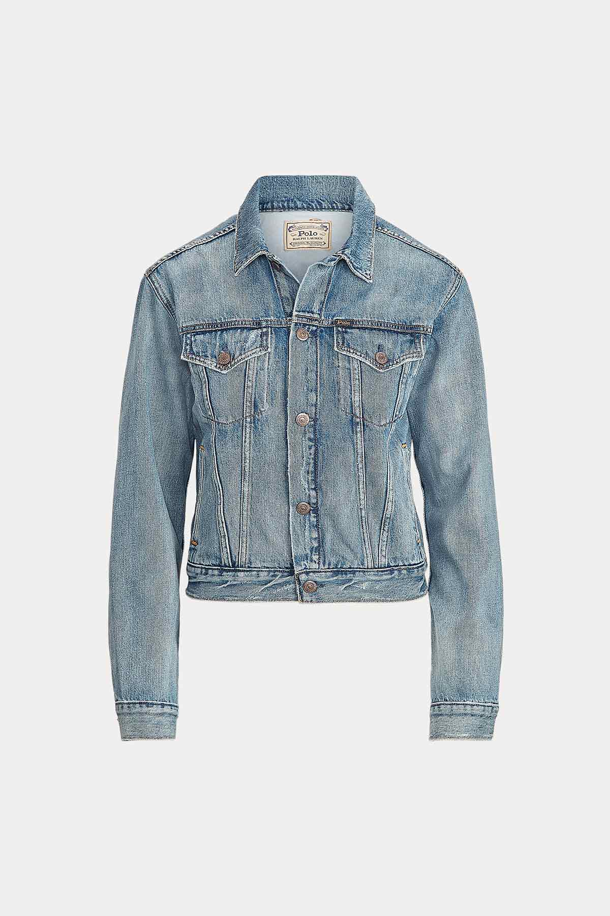 Polo Ralph Lauren Polo Bear Denim Ceket-Libas Trendy Fashion Store