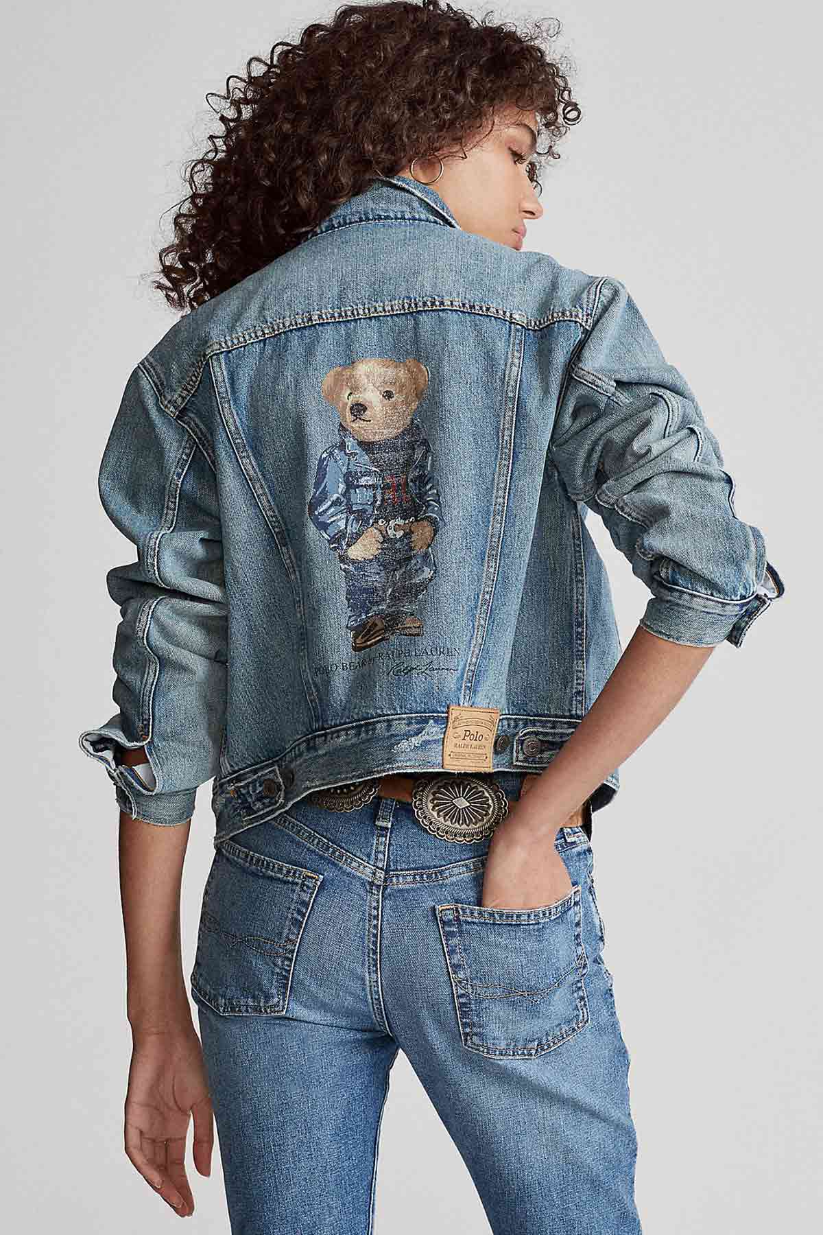 Polo Ralph Lauren Polo Bear Denim Ceket-Libas Trendy Fashion Store