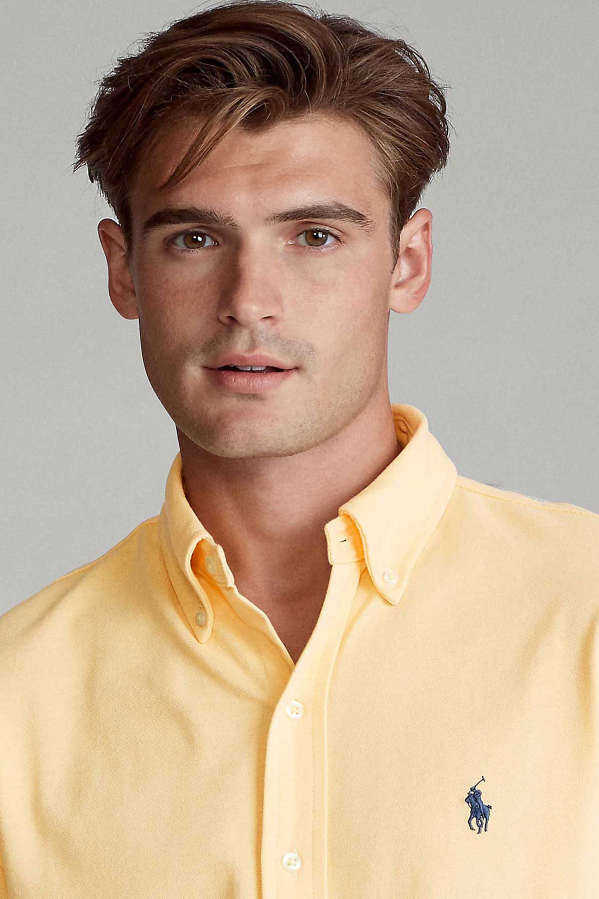 Polo Ralph Lauren Custom Fit Featherweight Mesh Gömlek-Libas Trendy Fashion Store