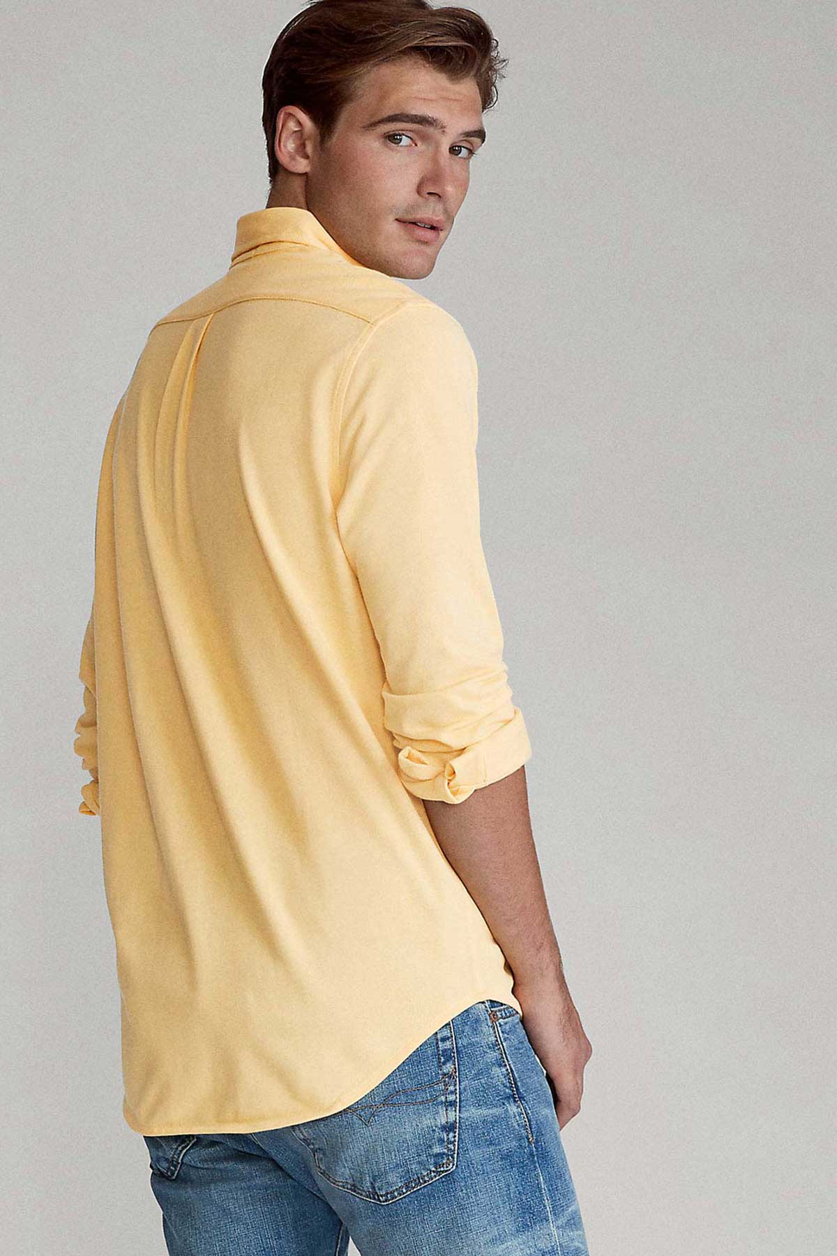 Polo Ralph Lauren Custom Fit Featherweight Mesh Gömlek-Libas Trendy Fashion Store