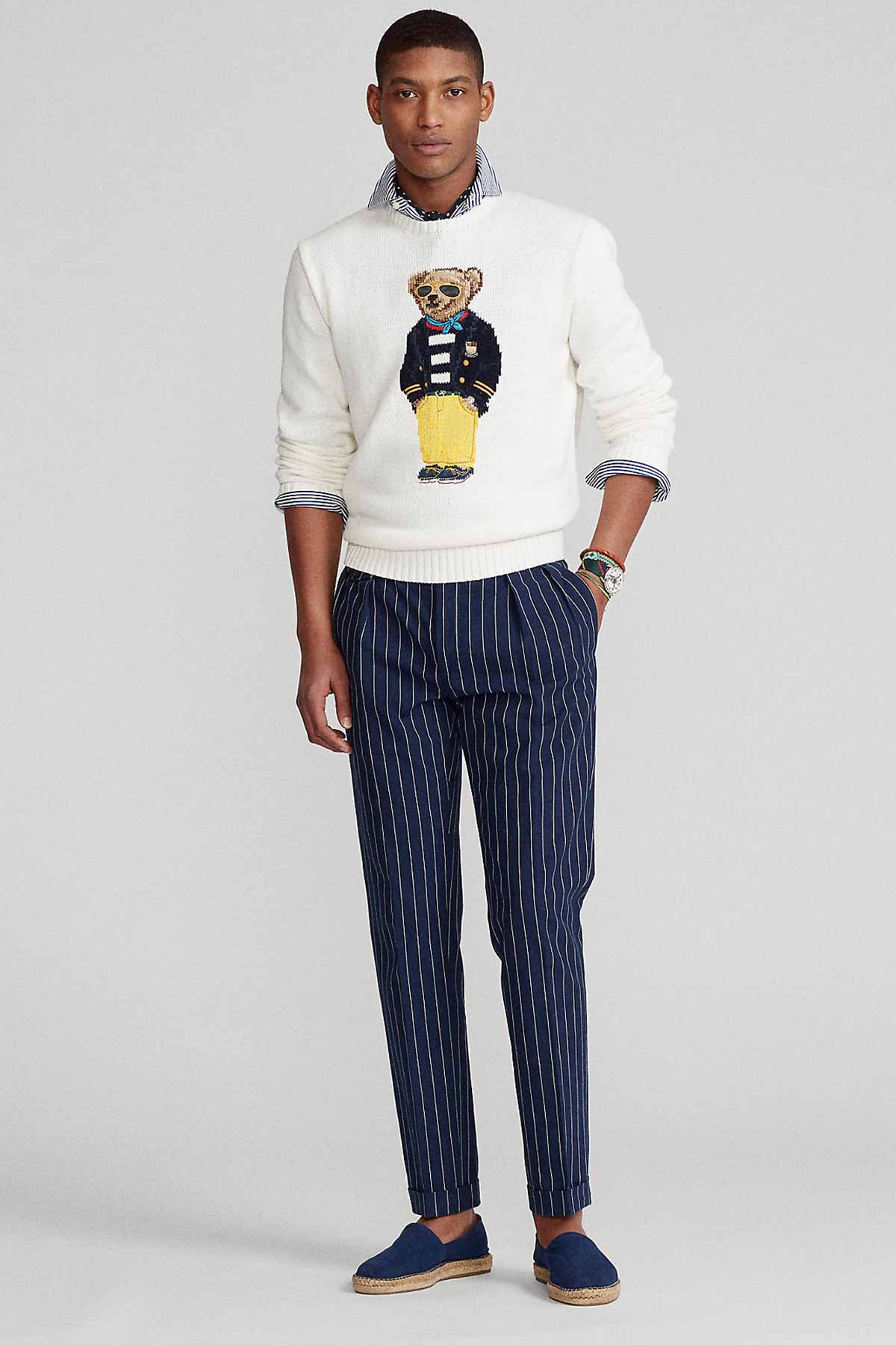 Polo Ralph Lauren Polo Bear Keten Triko-Libas Trendy Fashion Store